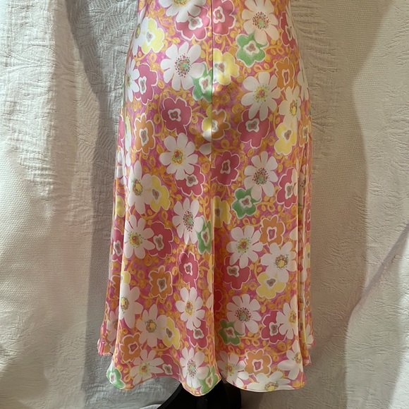 Sigrid Olsen floral silk dress, size 8, NWT - Picture 9 of 16
